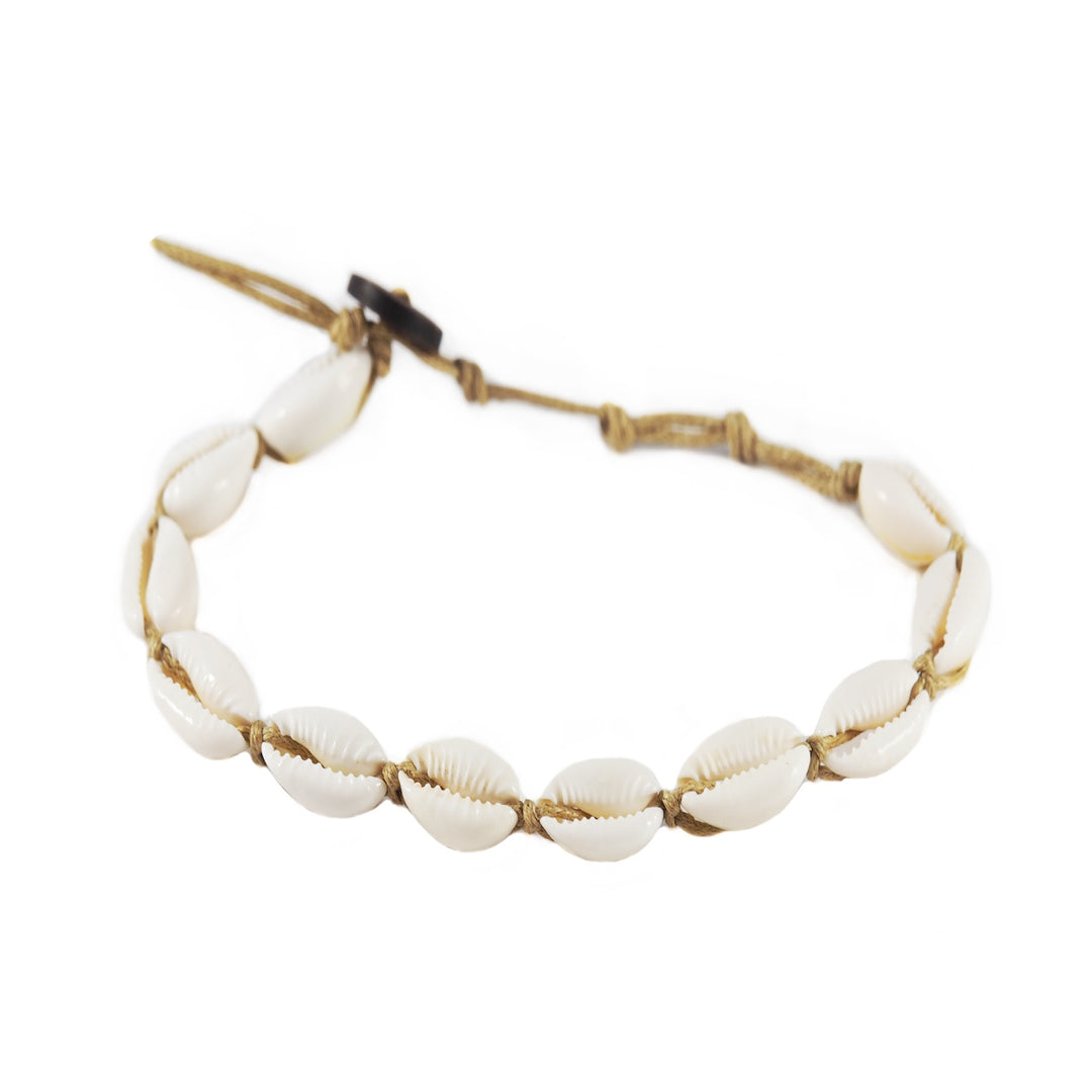 Natural Cowry Shell Anklet