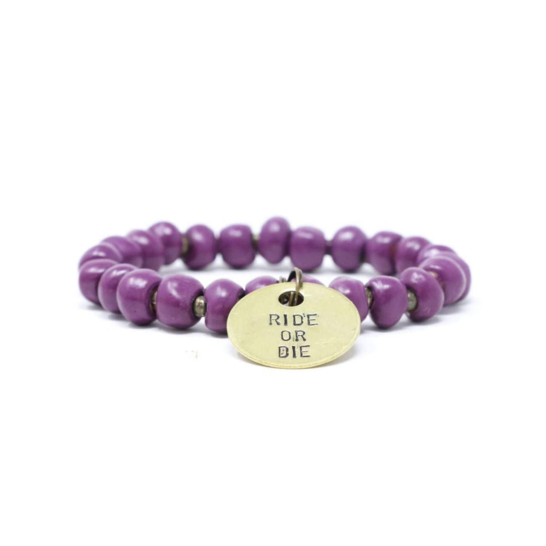Ride or Die Friends Charm Bracelet