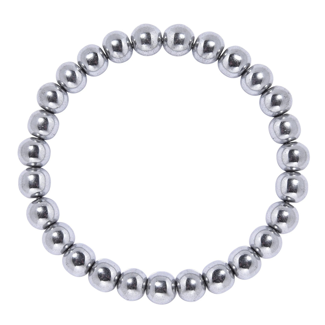 Silver Hematite Bracelet