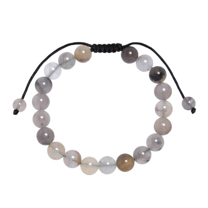 Violet Jasper Pull Tie Bracelet