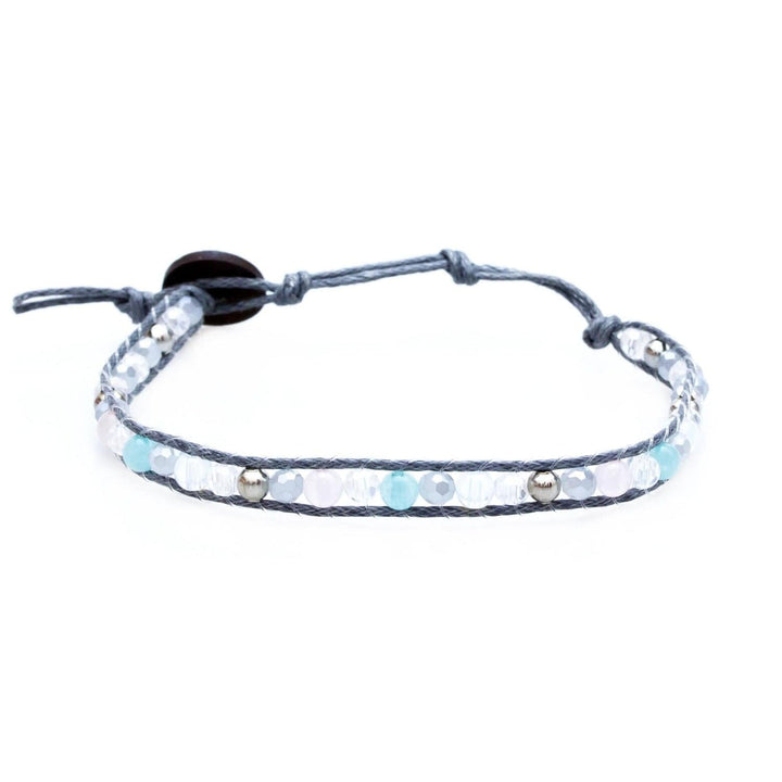 Crystal Pier Wrap Bracelet