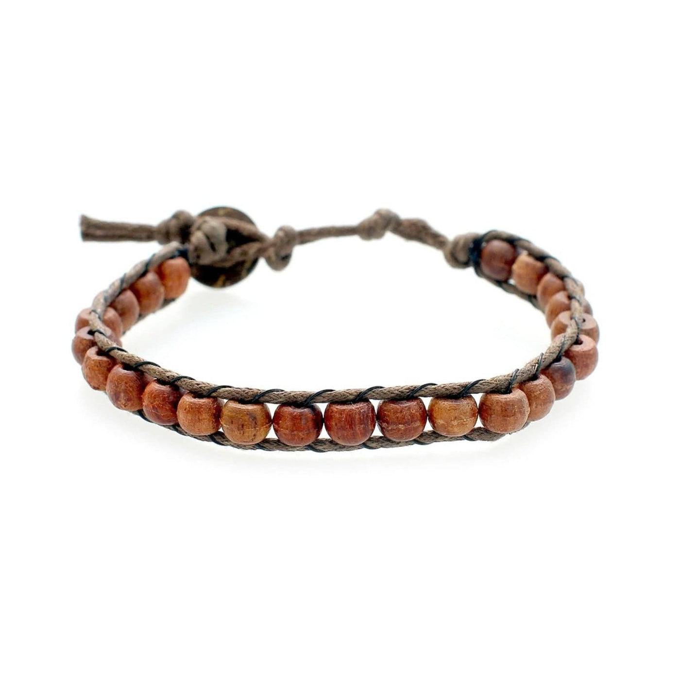 Dawn Patrol Wood Bead Bracelet