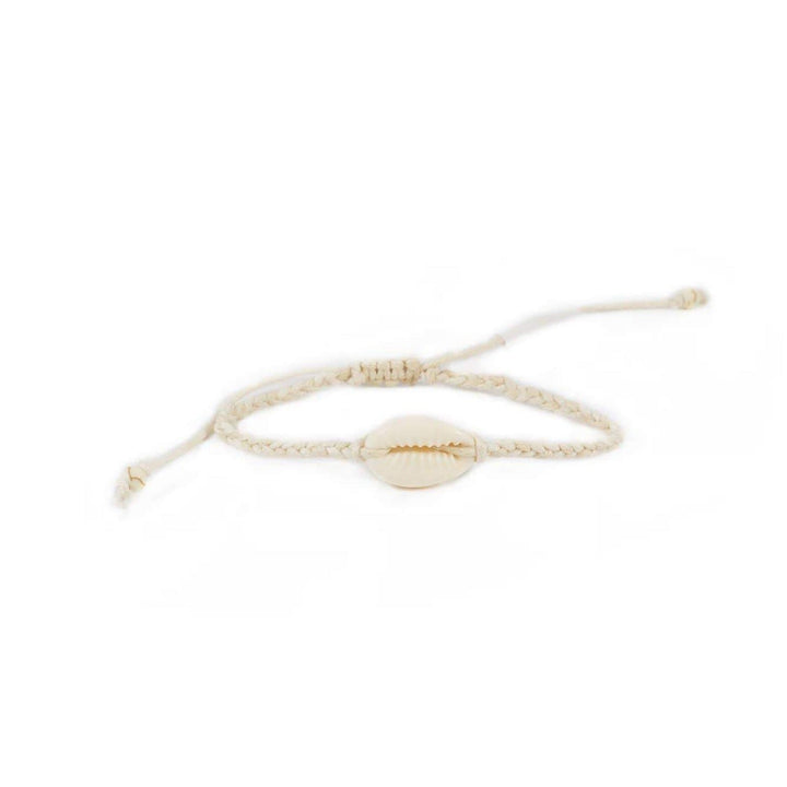 Kai Braided Cowry Shell Bracelet