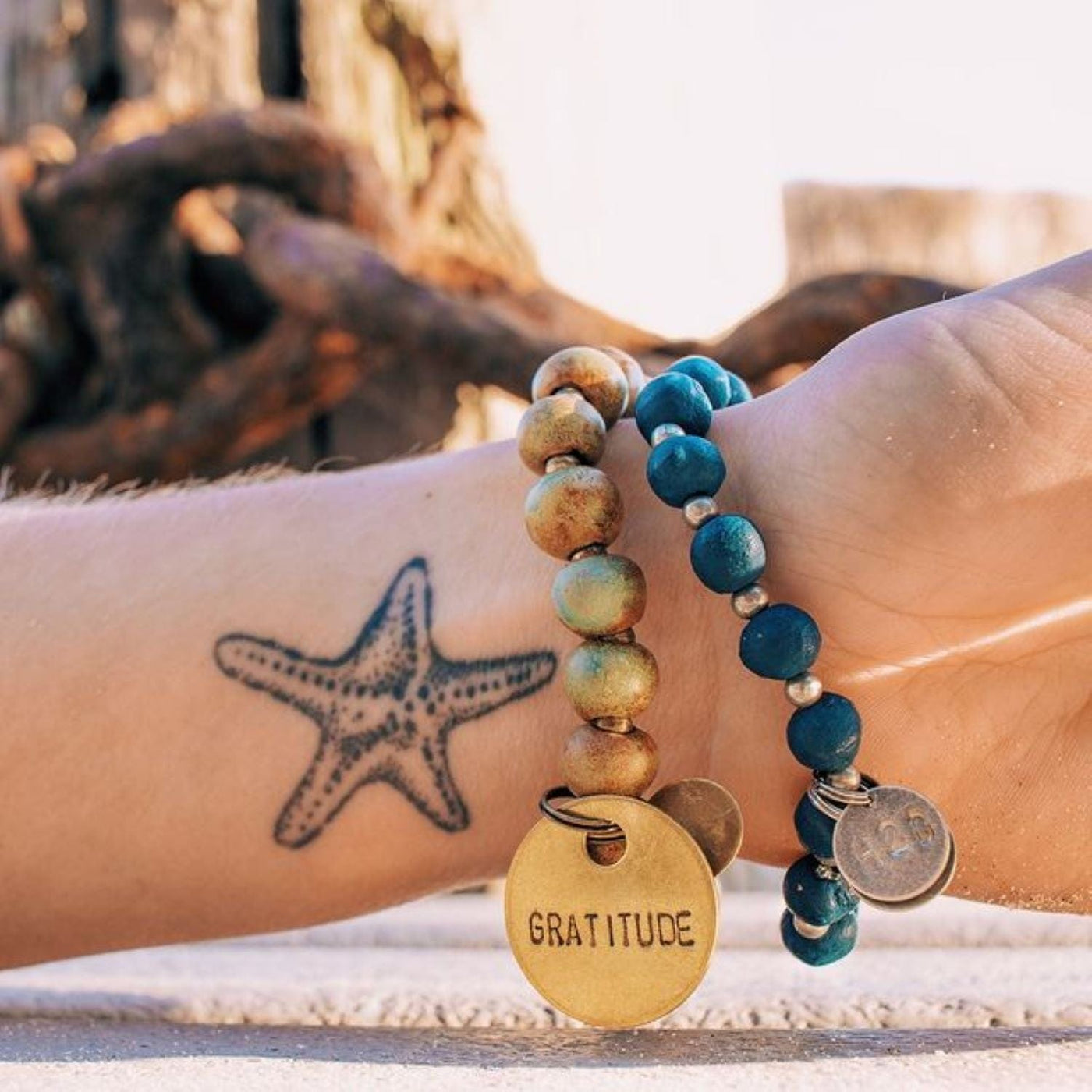 Grateful Inspiration Charm Bracelet