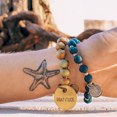Grateful Inspiration Charm Bracelet